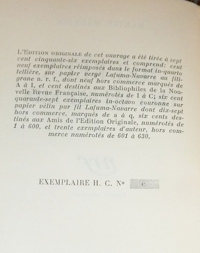 Heureux ceux qui ont faim (édition originale)