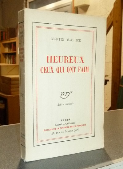 Heureux ceux qui ont faim (édition originale)