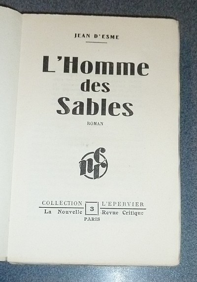 L'Homme des sables (édition originale)