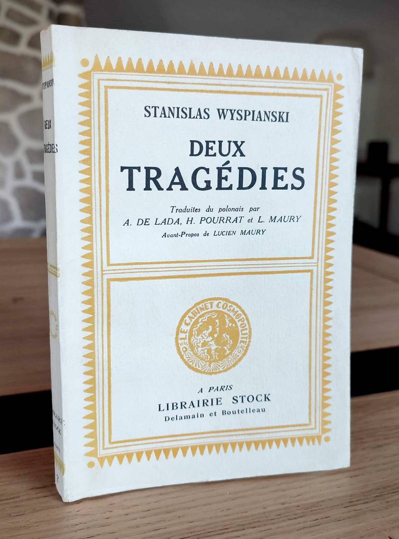 livre ancien - Deux tragédies traduites du polonais : L'anathème & Les juges - Wyspianski, Stanislas