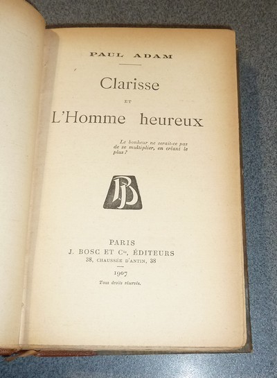 Clarisse et l'Homme Heureux