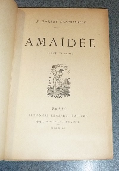 Amaïdée. Poème en prose