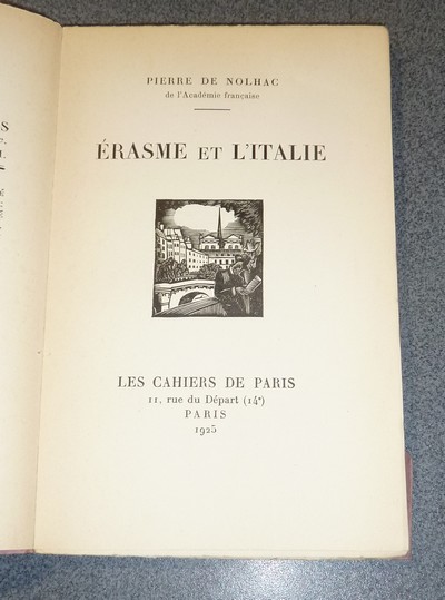 Érasme et l'Italie