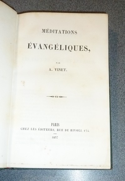 Méditations évangéliques