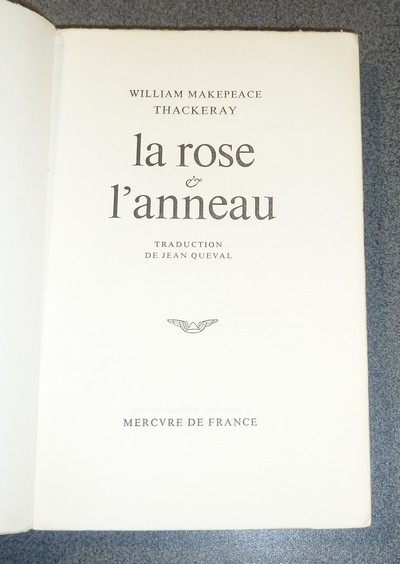 La Rose et l'Anneau