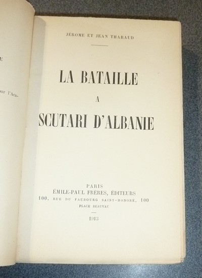 La bataille à Scutari d'Albanie