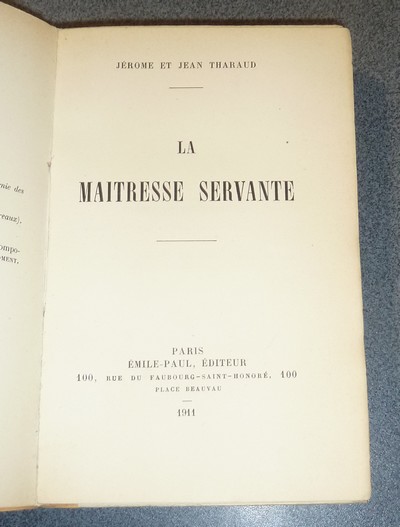 La Maitresse servante