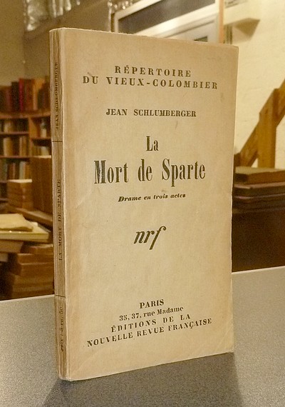 La mort de Sparte. Drame en trois actes