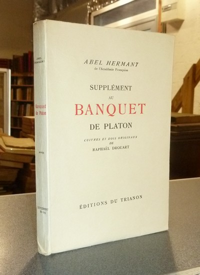 livre ancien - Supplément au Banquet de Platon - Hermant, Abel