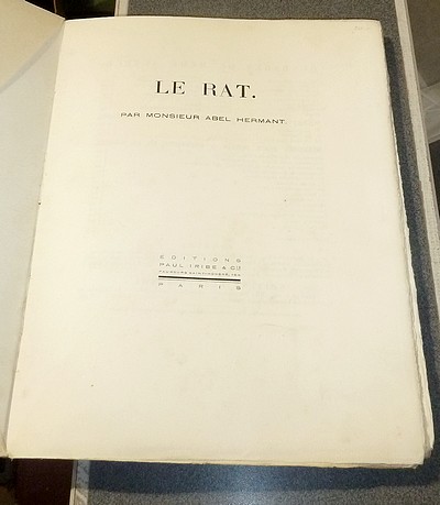 Le rat (édition originale)