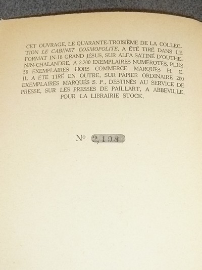 Le journal du séducteur