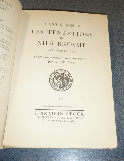Les tentations de Nils Brosme