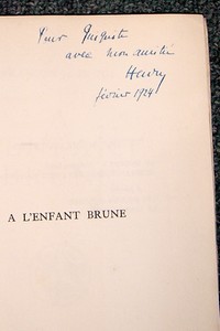 A l'enfant brune