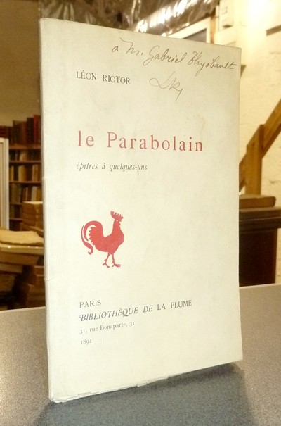 La parabolain, épîtres à quelques-uns