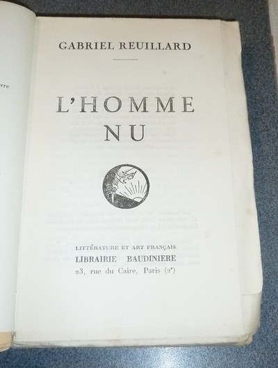 L'Homme nu (édition originale)