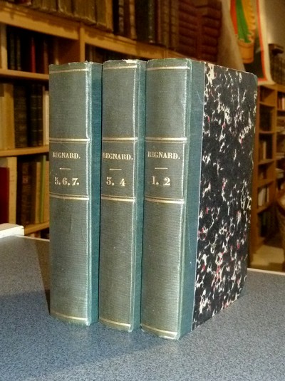 Oeuvres complètes de Regnard (7 tomes en 3 volumes) - Regnard