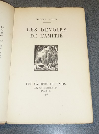Les devoirs de l'amitié
