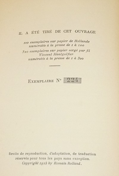 Le jeu de l'amour et de la mort (édition originale)