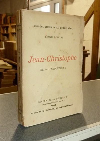 Jean-Christophe. III - L'adolescent