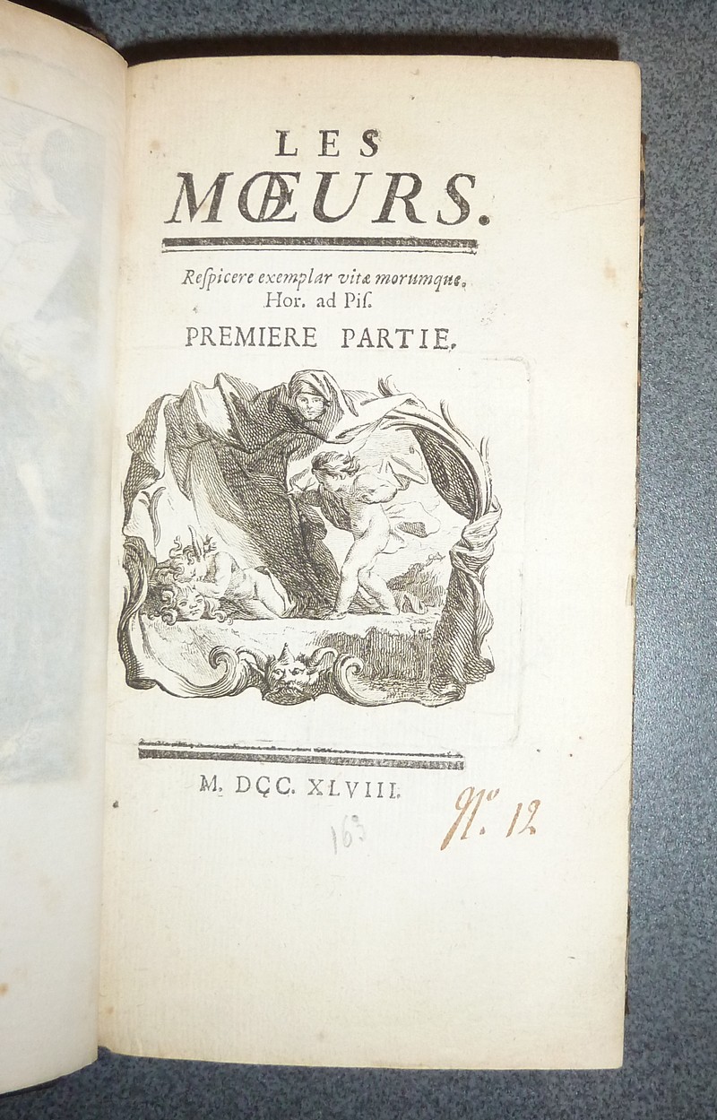 Les moeurs (3 parties en 1 volume)