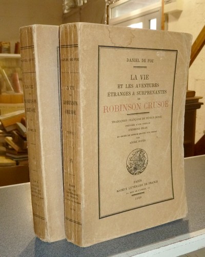 La vie et les aventures étranges & surprenantes de Robinson Crusoé (2 volumes)