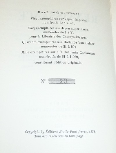 Renaissance. René Invernesse (édition originale)
