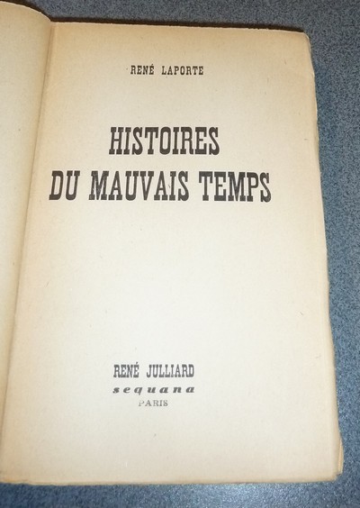 Histoires du mauvais temps