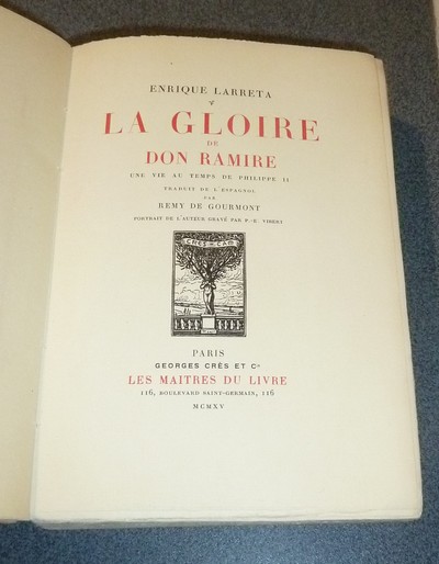 La gloire de Don Ramire, une vie au temps de Philippe II