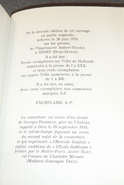Les Naïves amours. Dizains
