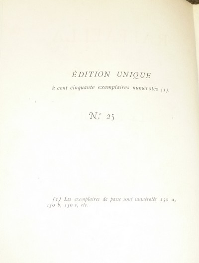 La Raffaella, dialogue de la gentille éducation des femmes