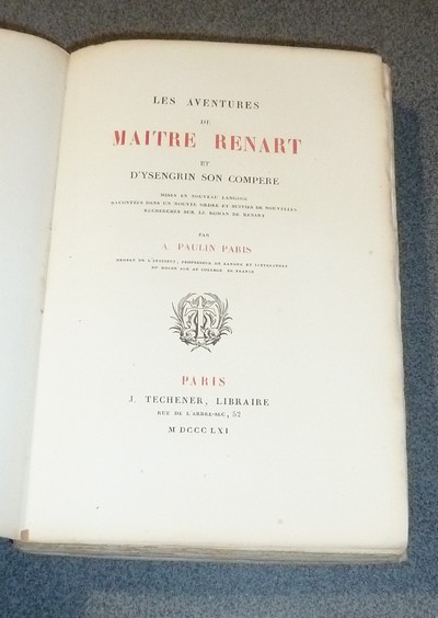 Les aventures de Maitre Renart et d'Ysengrin son compère