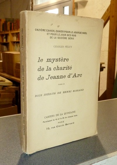 livre ancien - Le Mystère de la charité de Jeanne d'Arc. Tome II - Péguy, Charles