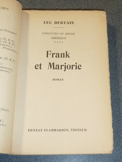 Frank et Marjorie