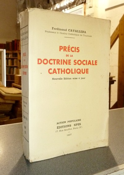 Précis de la Doctrine sociale catholique - Cavallera, Ferdinand
