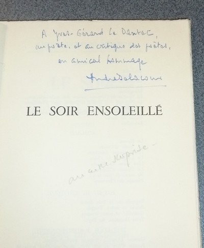 Le soir ensoleillé. Poèmes