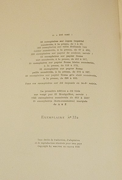 Lettres au Patagon (édition originale)