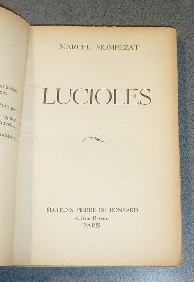 Lucioles