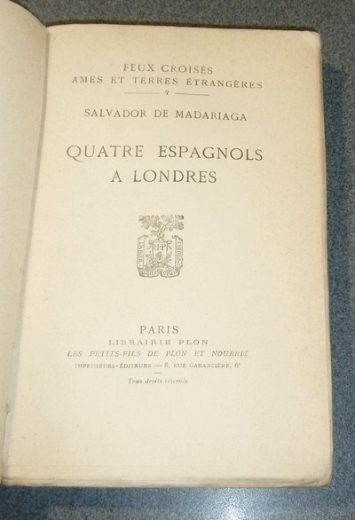 Quatre espagnols à Londres