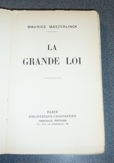 La grande Loi