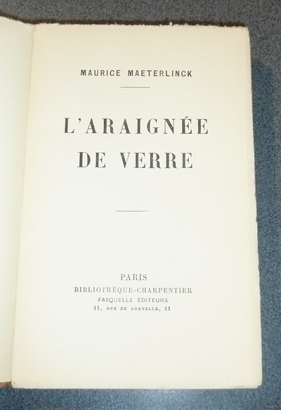 l'Araignée de verre