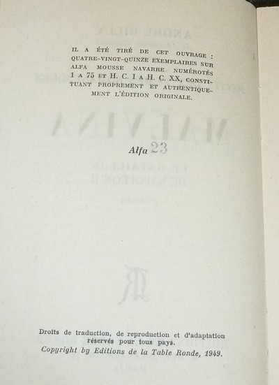 Malvina ou le bataillon de Napoléon II. Récits des temps romanesques