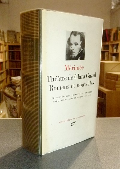 livre ancien - Théâtre de Clara Gazul - Romans et Nouvelles - Mérimée