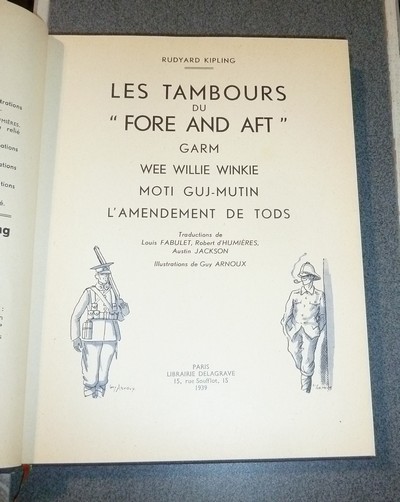 Les tambours du « Fore and Aft » - Garm - Wee Willie Winkie - Moti Guj-Mutin - L'amendement de Tods