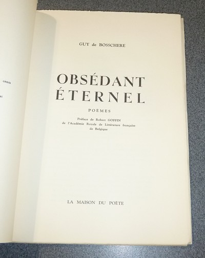 Obsédant éternel