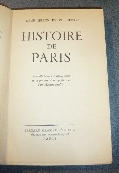 Histoire de Paris