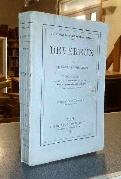 livre ancien - Devereux - Bulwer Lytton, Sir Edward