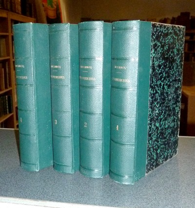 livre ancien - Proverbes dramatiques (complet en 4 volumes) - Leclercq, Théodore
