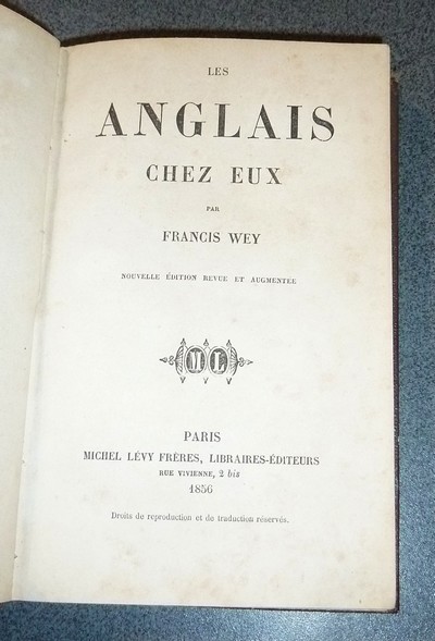 Les anglais chez eux