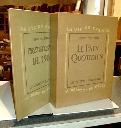 La vie en France au début du XXe siècle (2 volumes). « Présentation de 1900 » par Léon-Paul...