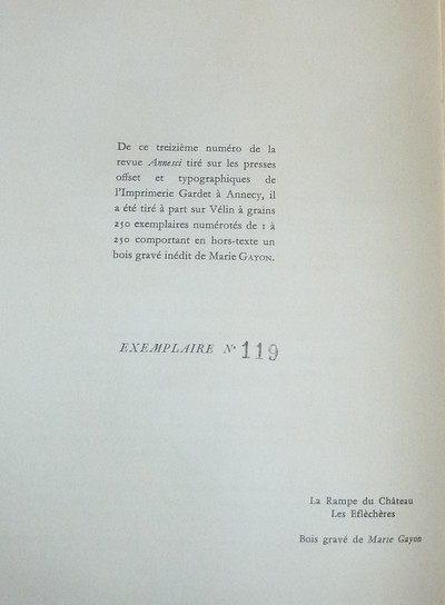 Annesci n° 13 - Annecy sous la Révolution 1792-1799